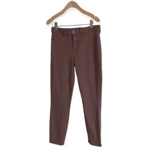 L'Agence☆ High Rise☆ Margot Taupe Mocha cotton spandex fitted Mom Jeans size.29
